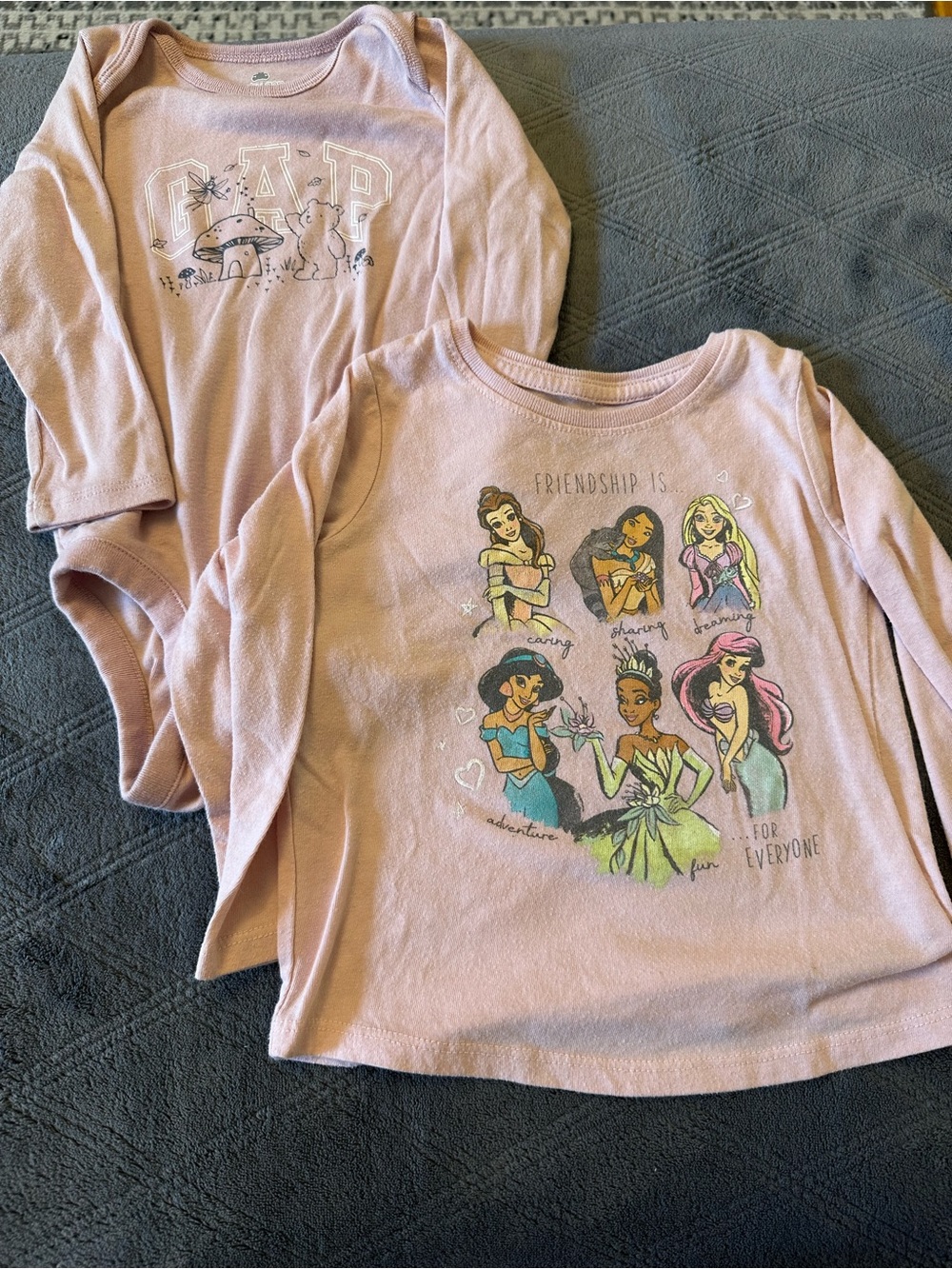 🌸 👑 Disney Princess & Winnie the Pooh Bundle | Gap | 18M